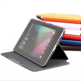 Magnetic Stand Leather Wake Up/Sleep Function Case Smart Cover For Google Nexus 7 Tablet