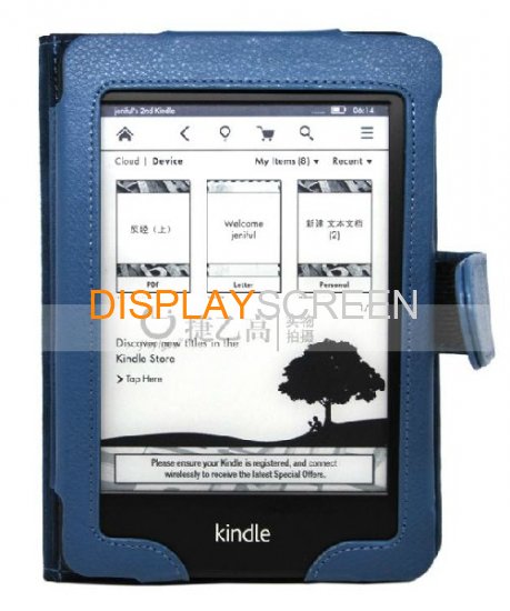 PU Leather Business Style Case Vover For Amazon Kindle paperwhite Can Carry Capacitance Pen