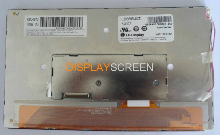 LG 8\" TFT 640*480 LB080WV3(B2) LCD Screen panel Display LB080WV3 LCD Panel Display