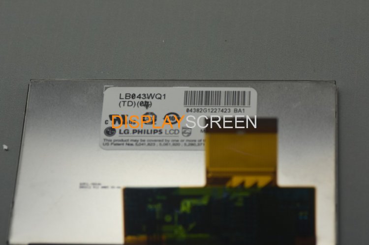 Original LB043WQ1-TD04 LG Screen 4.3" 480*272 LB043WQ1-TD04 Display