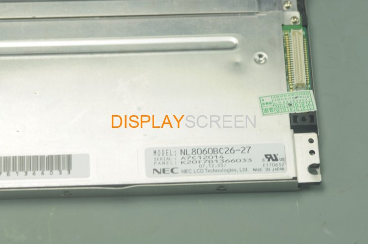 NL8060BC26-27 NEC 10.4" TFT 800*600 LCD Panel Display NL8060BC26-27 LCD Screen Display