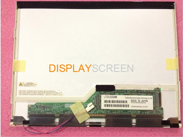 Original LTD121EA8K Toshiba Screen 12.1\" 1024*768 LTD121EA8K Display