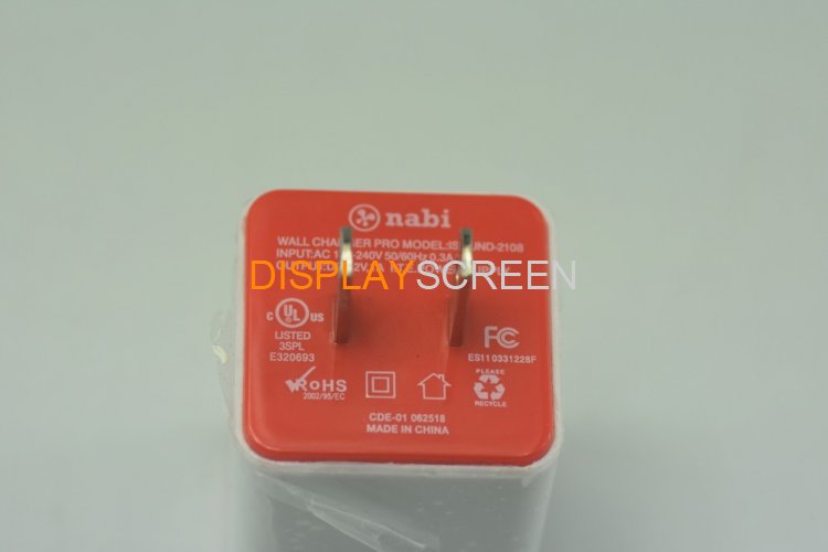 Nabi 240v multi - purpose car charger socket dual - use mobile phone Tablet PC navigator charger