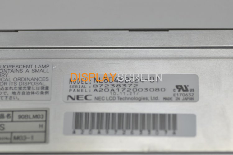 Original NL8048BC24-01 NEC Screen 9" 800*480 NL8048BC24-01 Display