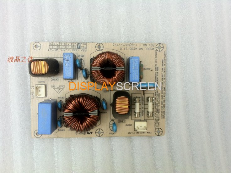 Original LJ92-00752A Samsung S42SD-YD01 Power Board