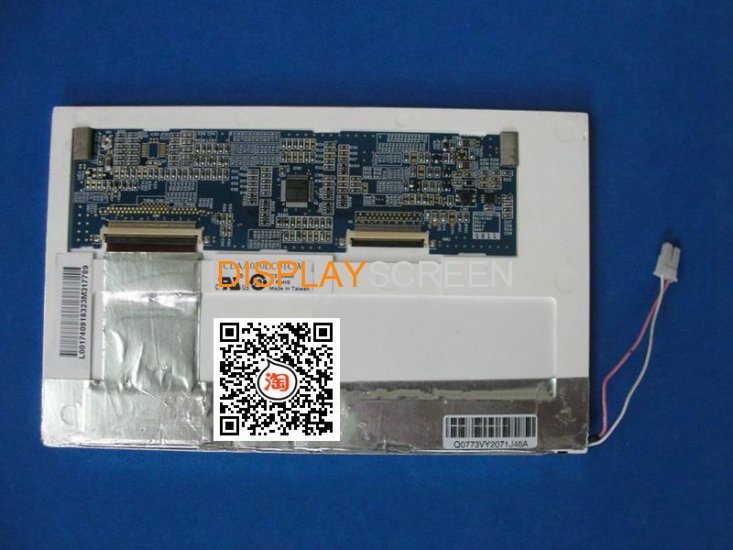 Original CLAA070LC01CW CPT Screen 7\" 800×480 CLAA070LC01CW Display