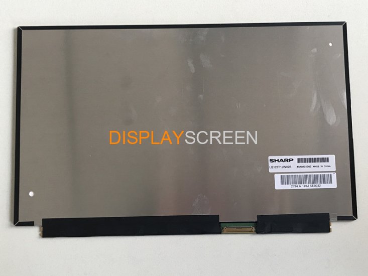Original LQ125T1JW02 SHARP Screen 12.5\" 2560×1440 LQ125T1JW02 Display
