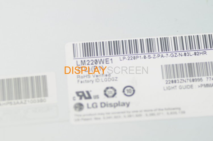 Original LM220WE1-TLP1 LG Screen 22.0" 1680×1050 LM220WE1-TLP1 Display