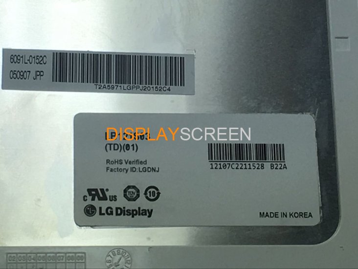 Original LB121S03-TD01 LG Screen 12.1" 800×600 LB121S03-TD01 Display