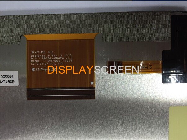 Original LA070WV1-TD04 LG Screen 7.0" 800×480 LA070WV1-TD04 Display