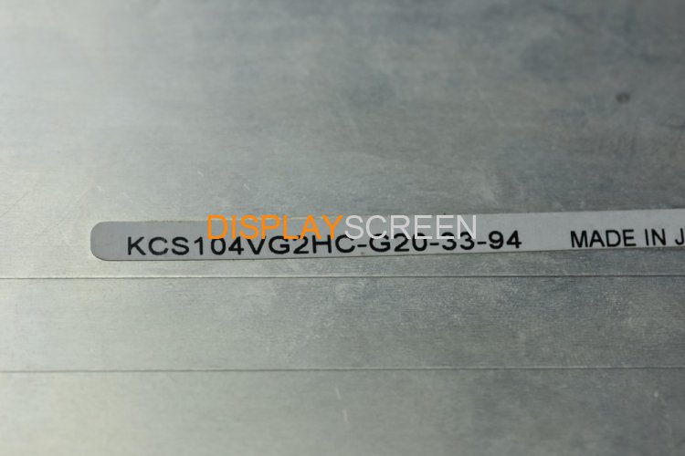 Original KCS104VG2HC-G20 Koycera Screen10.4" 640×480 KCS104VG2HC-G20 Display