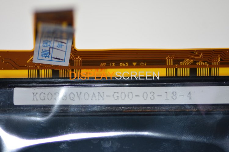Original KG038QV0AN-G00 Kyocera Screen 3.8" 320×240 KG038QV0AN-G00 Display