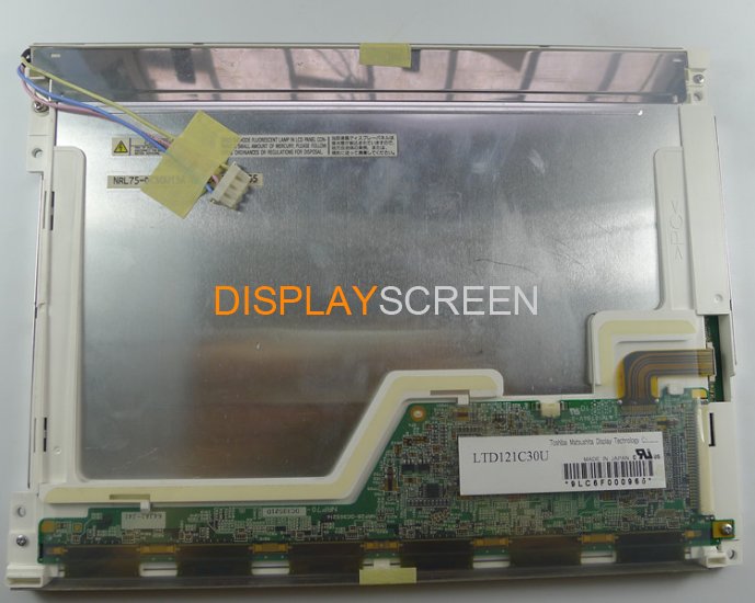 Original LTD121C30U Toshiba 12.1 Inch LCD Panel Display LTD121C30U LCD Screen Display