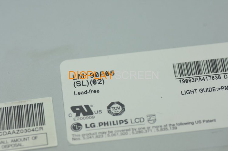 Original LG LM190E05-SL02 Screen 19.0" 1280×1024 LM190E05-SL02 Display