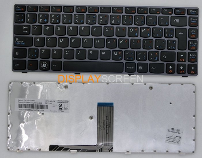 Original Lenovo G470 V470 G470AH G470GH B470 B470E G475 keyboard