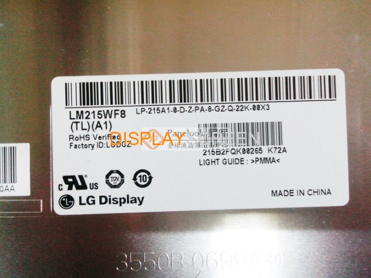 Original LG LM215WF1-TLA1 Screen 21.5" 1920×1080 LM215WF1-TLA1 Display