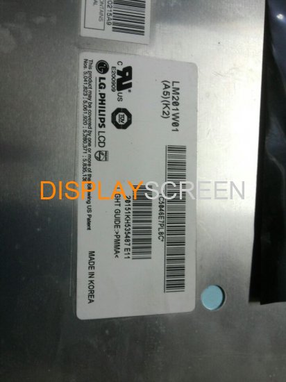 Original LG LM201W01-A5 Screen 20.1" 1680×1050 LM201W01-A5 Display