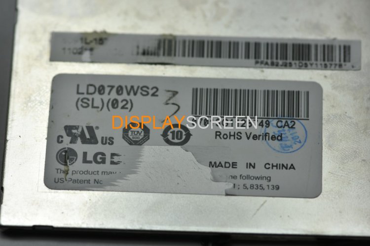 Original LD070WS2-SL02 LG Screen 7" 1024×600 LD070WS2-SL02 Display