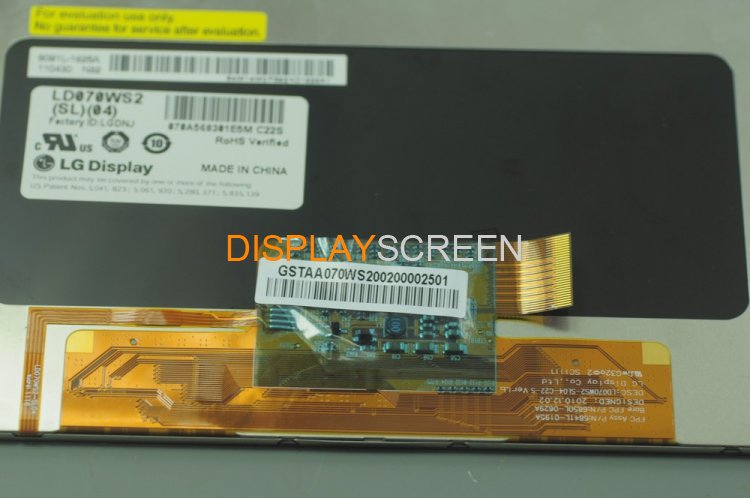 Original LG LD070WS2-SL04 Screen 7.0" 1024×600 LD070WS2-SL04 Display