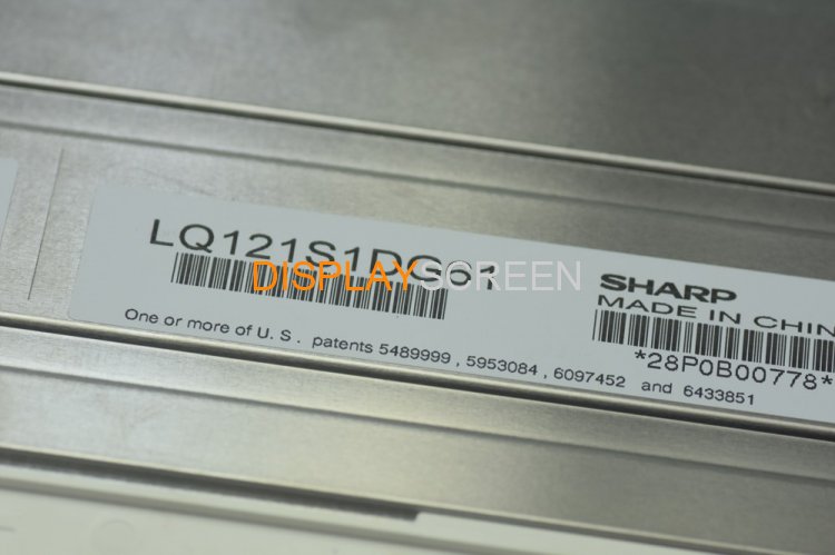 Original LQ121S1DG61 SHARP Screen 12.1" 800*600 LQ121S1DG61 Display