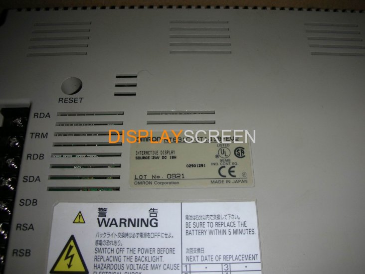 Original Omron NT631C-ST141B-EV2 Screen NT631C-ST141B-EV2 Display