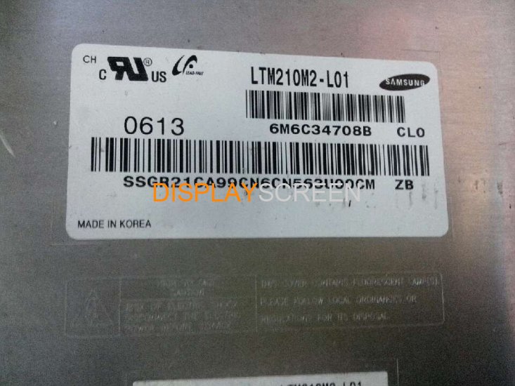 Original LTM210M2-L01 SAMSUNG 21.0\"1680×1050 LTM210M2-L01 Display