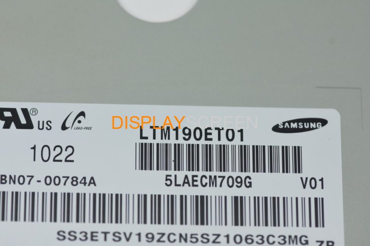 Original LTM190ET01 SAMSUNG 19.0" 1280×1024 LTM190ET01 Display