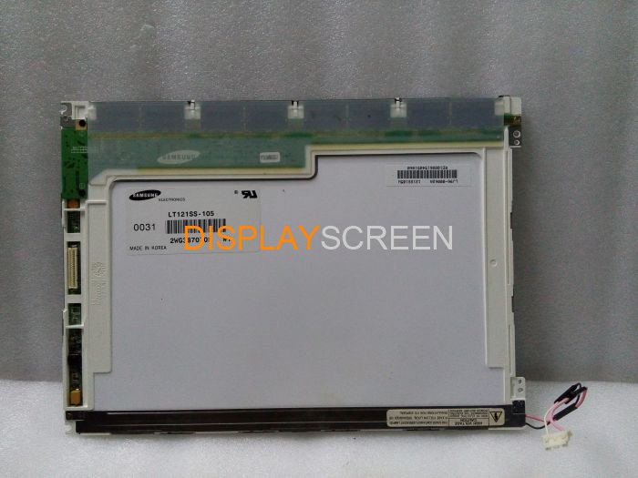 Original LT121SS-105W SAMSUNG Screen 12.1\" 800×600 LT121SS-105W Display