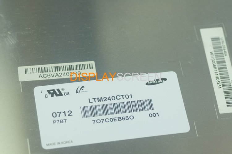 Original LTM240CT01 SAMSUNG Screen 24" 1920×1200 LTM240CT01 Display