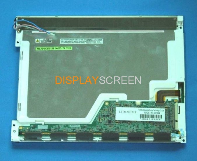 Original LTD121C31T Toshiba Screen 12.1\" 800x600 LTD121C31T Display