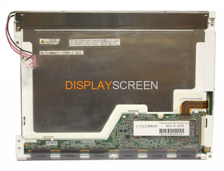 Original LTA121B860F Toshiba Screen 12.1\" 800x600 LTA121B860F Display