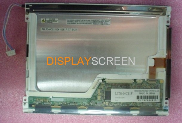 Original LTD104C11F Toshiba Screen 10.4\" 640x480 LTD104C11F Display