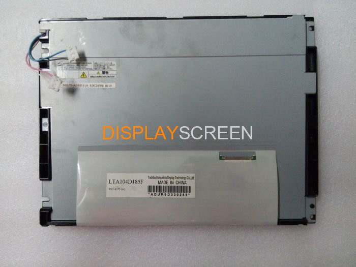 Original LTA104D185F Toshiba Screen 10.4\" 800×600 LTA104D185F Display
