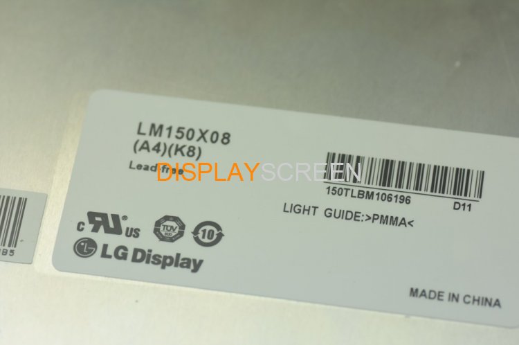 Original LM150X08-A4K8 LG Screen 15.0" 1024*768 LM150X08-A4K8 Display