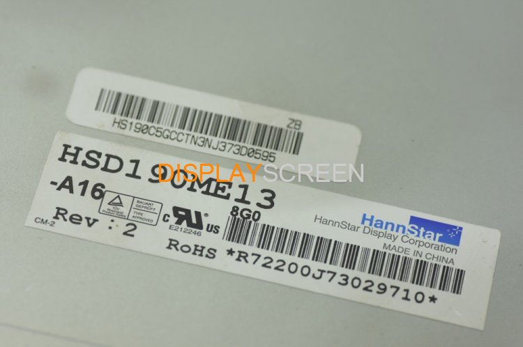 Original HSD190ME13-A16 HannStar Screen 19.0" 1280*1024 HSD190ME13-A16 Display