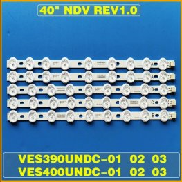 LED Backlight Strip For 40" NDV REV1.0 40L3433DG VESTEL VES390UNDC-01 39FLHY168D 39PF3025D 39FHD-CNOV VES400UNDS-02 LC-39LD145K