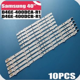 10pcs x LED Backlight for Samsung UE40J5100AW UE40H5000AK UE40H6400 UE40J5100 D4GE-400DCA-R1 R2 D4GE-400DCB-R1 R2 30449A 3045A