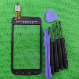 Replacement New Touch Screen Digitizer Glass Len for Samsung T679 Exhibit II 4G Black