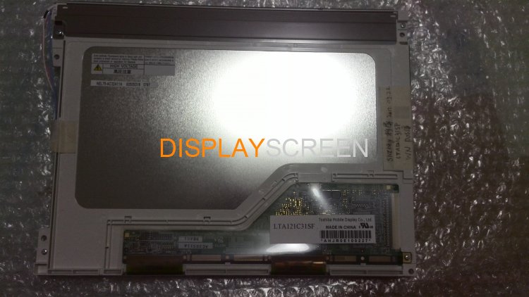 Original LTA121C31SF Toshiba Screen 12.1\" 800*600 LTA121C31SF Display
