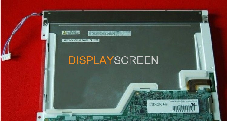 Original LTD121C34S Toshiba Screen 12.1\" 800*600 LTD121C34S Display