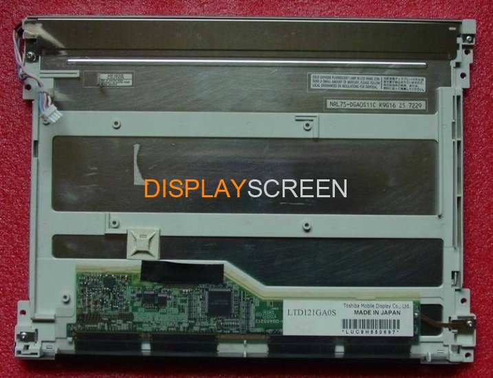 Original LTD121GA0S Toshiba Screen 12.1\" 1024*768 LTD121GA0S Display
