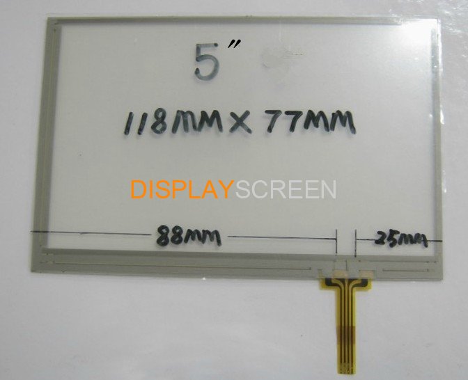 118mm*77mm Universal Touch Screen 5 Inch Written Screen for MP4 MP5 GPS Navigator Ainol V9000HDG