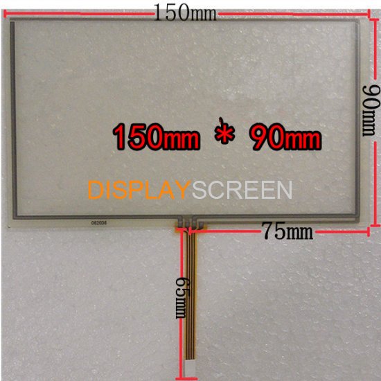 Brandnew 6 inch Touch Screen 150*90mm for GPS Avigraph Car DVD LCD Screen