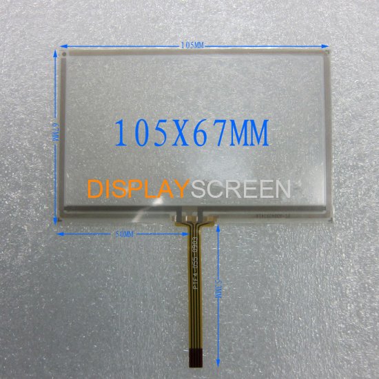 4.3 inch Touch Screen Handwritten Touch Screen 105mm*67mm for MP4 GPS avigraph