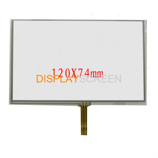 5 inch Touch Screen 120mm*74mm Universal Touch Screen for MP4 Mp5 GPS avigraph