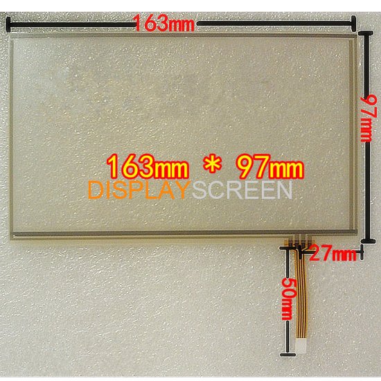 7.0 inch Touch Screen for WM8650 7.0\" Tablet PC AT070TN92 163*97mm