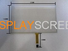 Original INX 10.2\" AT102TN03 Touch Screen Glass Screen Digitizer Panel
