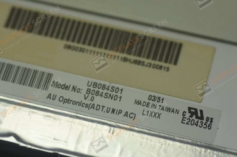 8.4 inch B084SN01 V0 B084SN01 V.0 LCD Panel for Industrial Application