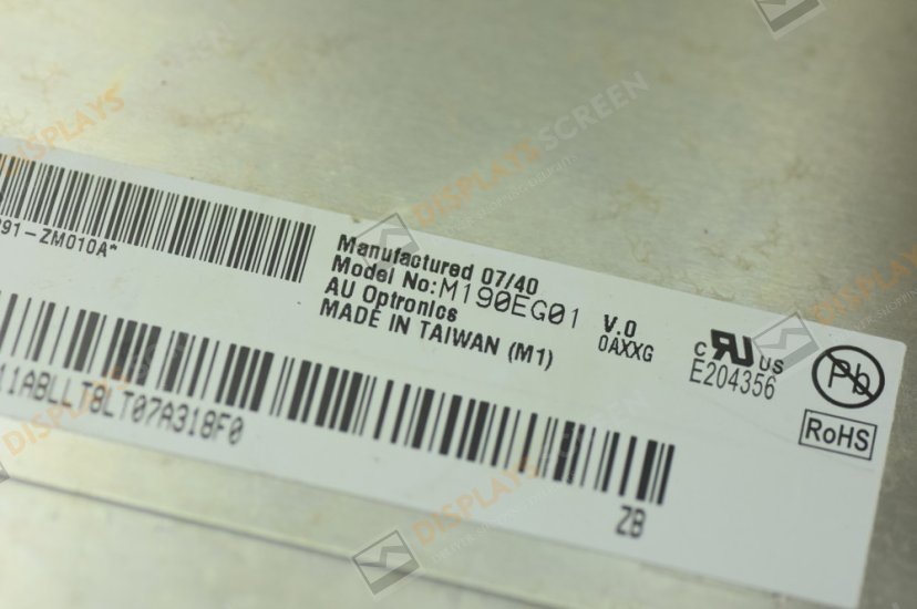 19.0" 1280*1024 LCD Panel M190EG01 V.0 M190EG01 V0