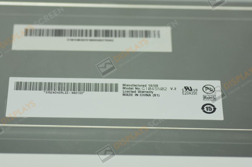Brand New 10.4" Industrial Matte LCD Display Screen G104SN02 V2 V.2 (800*600)